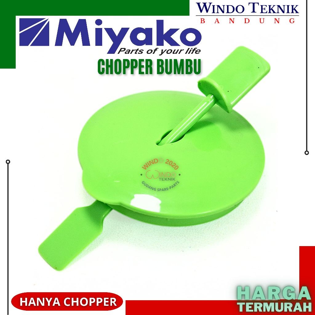 IK CHOPPER BUMBU MIYAKO BLENDER BASAH MIYAKO SPAREPART BUMBU BASAH DAN KERING WET MILD BLENDER
