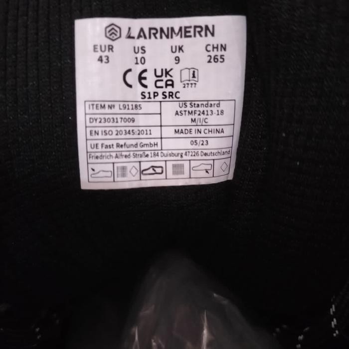 JTTOP" SAFETY SHOES LARNMERN