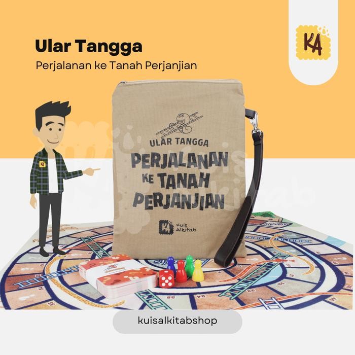 Ular Tangga Alkitab/Games Kristen/Permainan Anak Kristen/Kuis Alkitab