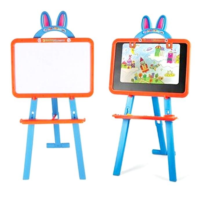 

ready stok learning easel 3 in 1 / drawing board set / papan tulis anak original