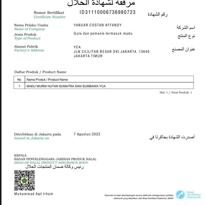 

Barang Terlaris Madu Huta Liar Sumbawa Asli Murni 1Kg Honey Packing Aman