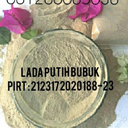 

Lada putih bangka bubuk asli 100% Tampa campuran -250 gram