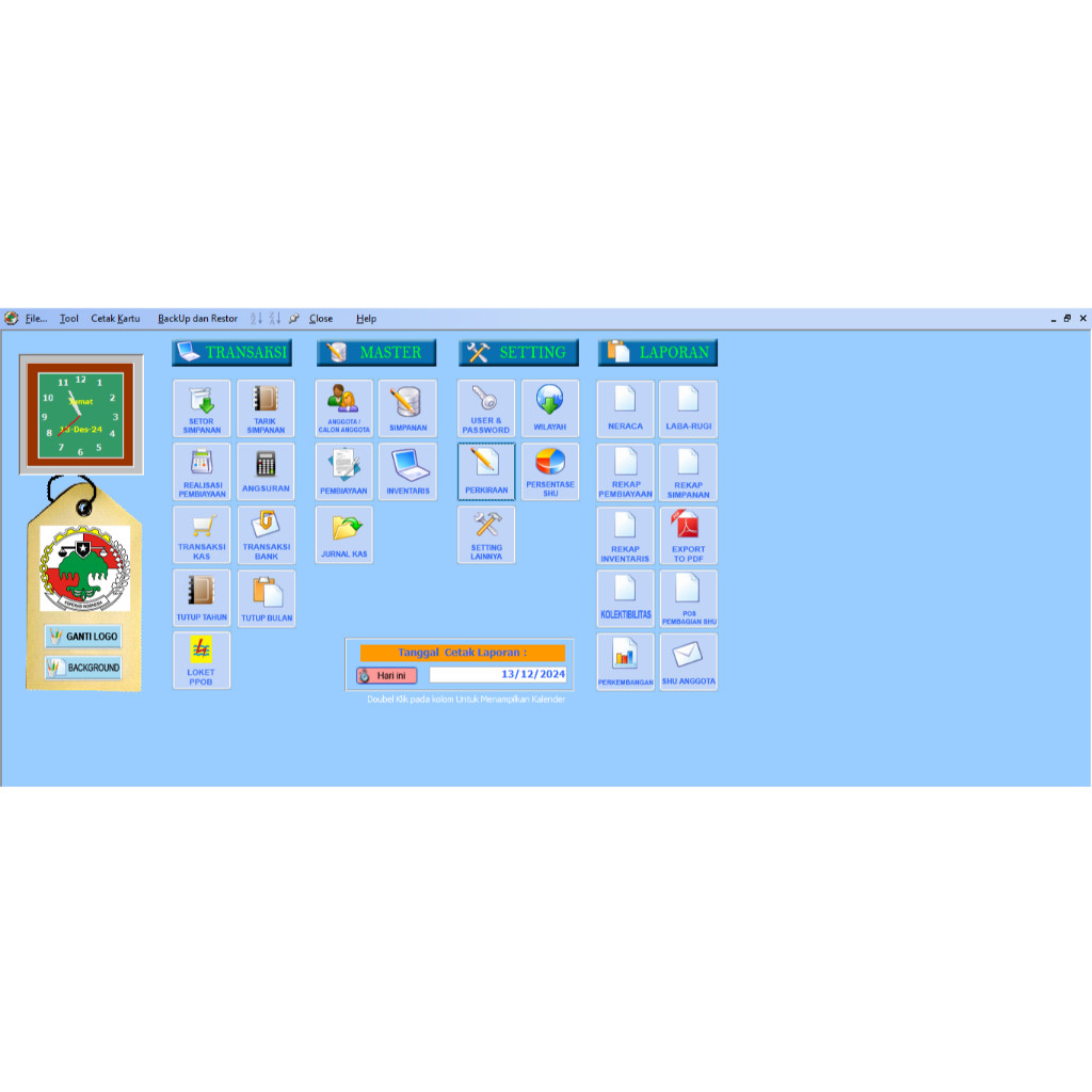 Software Aplikasi Koperasi KOSPIN