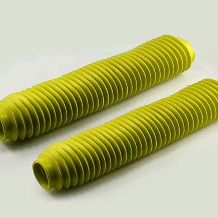 BLACK RACING TEAM KARET SHOCK DEPAN MOTORCROSS GRASSTRACK TRAIL YELLOW TERMURAH