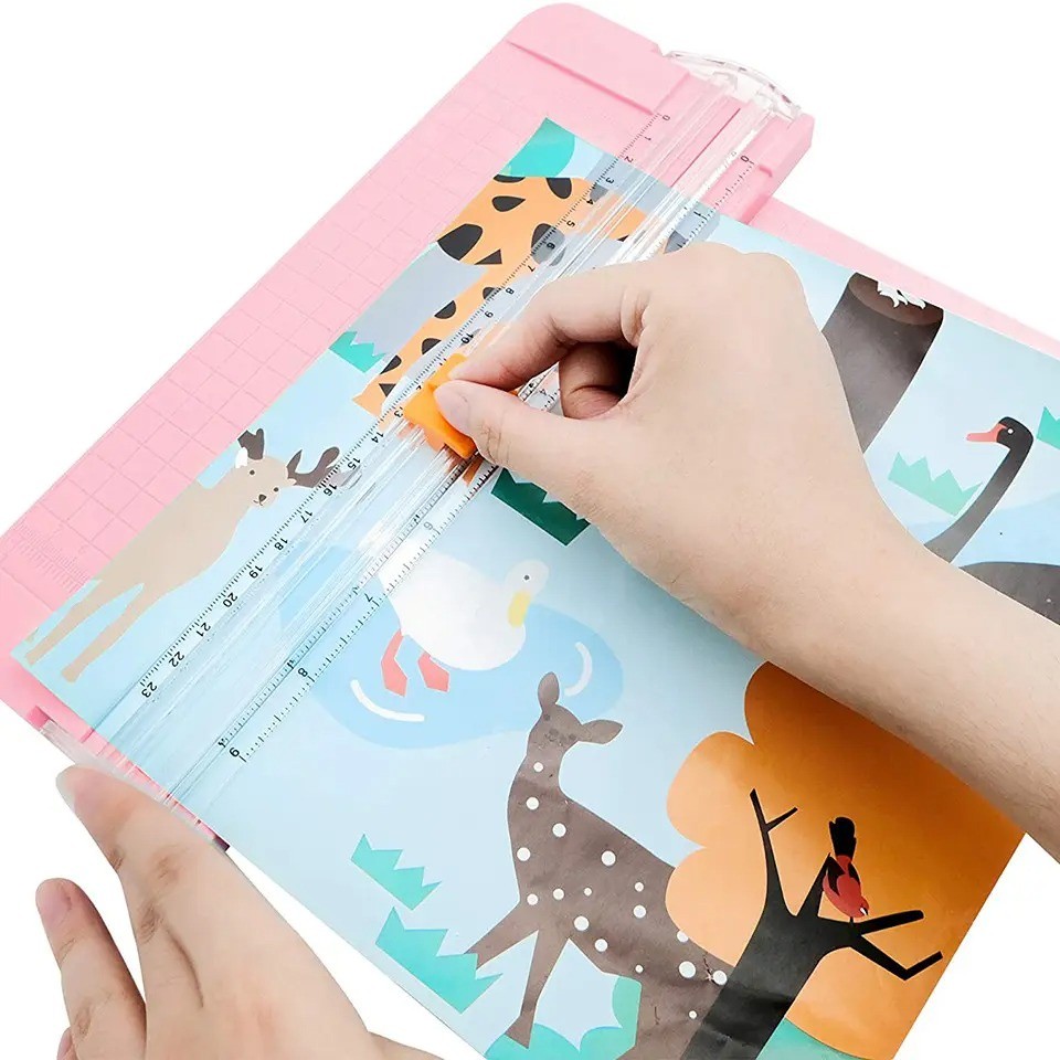 

Alat Pemotong Kertas Portabel Paper Cutter Trimmer alat potong kertas A4 Scrapbooking Cutting