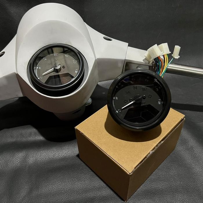 Spido spidometer vespa new px px digital custom model babon rpm bagus.
