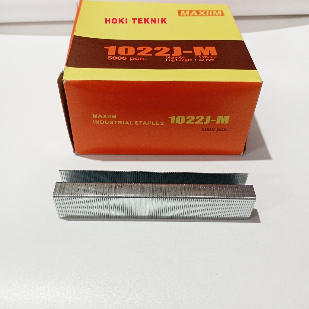 

Isi Staples Angin 1022J Maxiim Air nailer