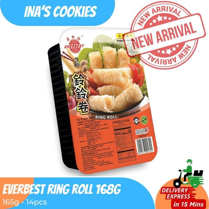

NewZbgt- Everbest Ring Roll - Kembang Tahu Gulung - Kulit Tahu 165g