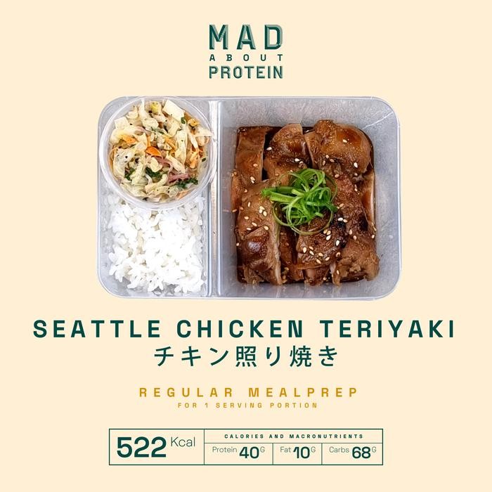 

NewZbgt- [REG] Seattle Chicken Teriyaki - MAD ABOUT PROTEIN Frozen Mealprep
