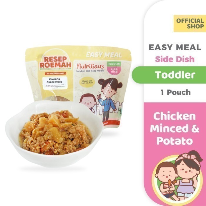 

NewZbgt- Resep Roemah Chicken Minced & Potato / Ayam Kentang Kecap / Toddler