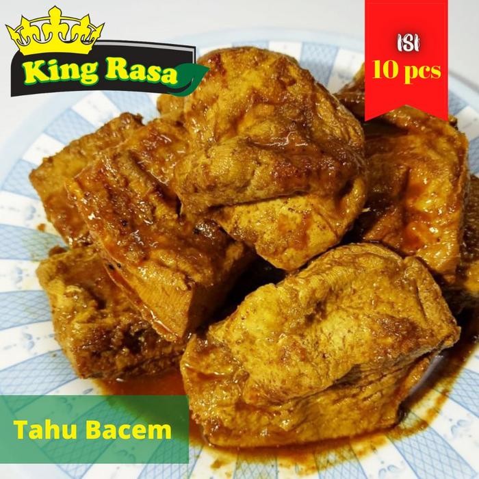 

NewZbgt- Tahu Bacem Frozen khas Jogja tahu Bacem Beku isi 10 pcs