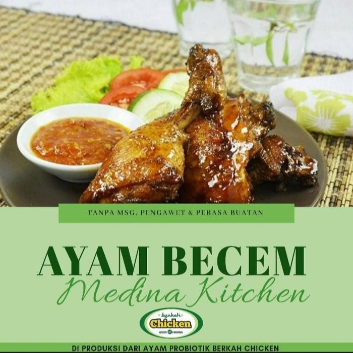 

NewZbgt- Ayam Bacem Herbal Organik Berkah Chicken / Organic / Sehat / Probiotik