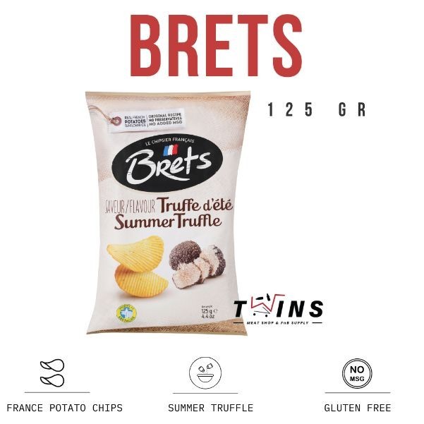 

NewZbgt- BRETS (BRET'S) POTATO CHIPS SUMMER TRUFFLE 125 GR