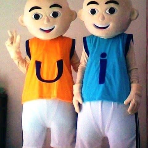 Promo kostum badut upin ipin
