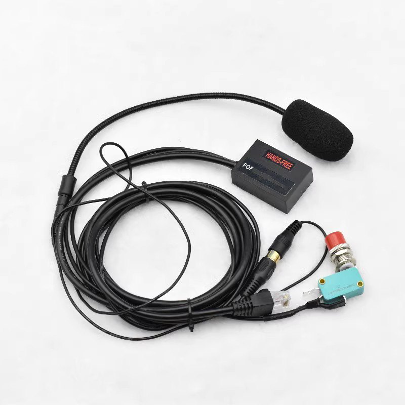 New New 8-Pin Hands-free Finger PTT Mic Microphone for Motorola GM300 GM338 GM950 GM3188 GM3688 CM14