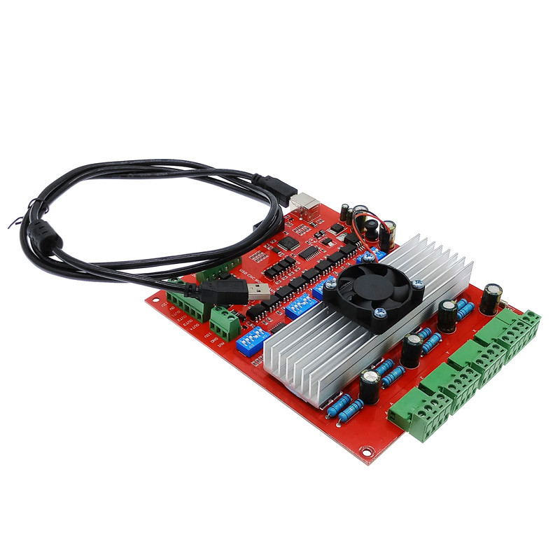 New MACH3 USB 4 Axis Breakout Board Interface Driver Motion Controller Driver Board Motor Driver 100