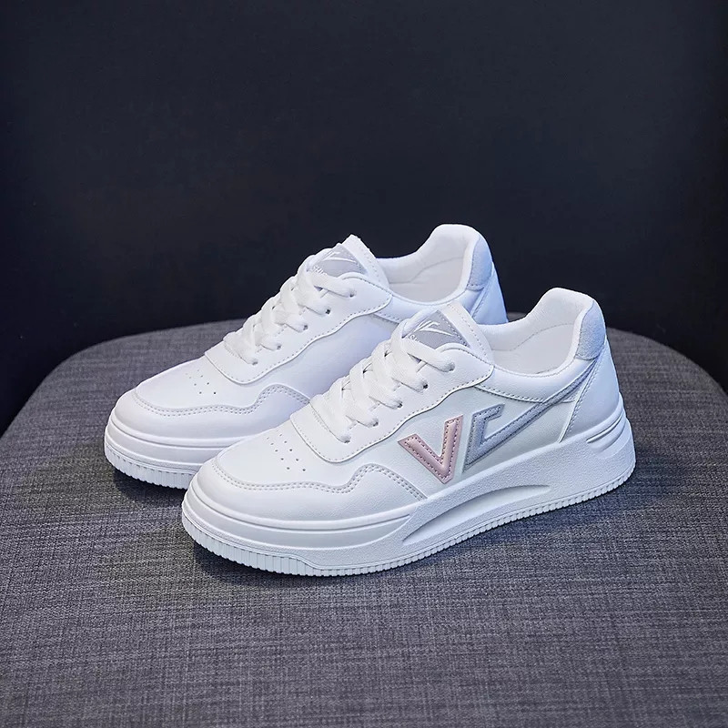 Grosir Sepatu Putih Wedges Tinggi Wanita Dewasa Terbaru