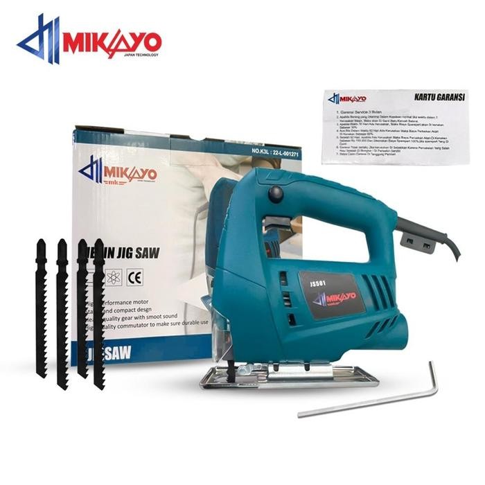 BOSCH MESIN JIGSAW (free mata jigsaw 5 pcs) Mesin Jigsaw / Gergaji Kayu / Triplek Murah Modern bodi