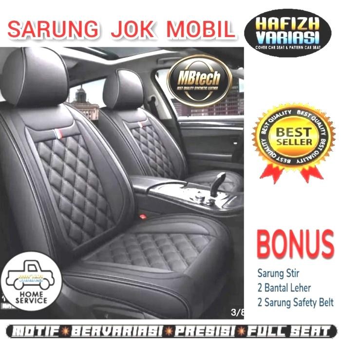 Ready Sarung Jok Mobil MBTECH Brio Agya Rocky Jazz Yaris Ayla Hrv Raize