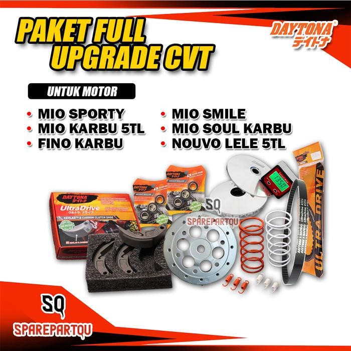 PREMIUM UPGRADE CVT MIO SPORTY - MIO SMILE - MIO KARBU - MIO OLD/KARBU
