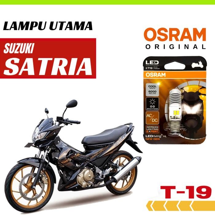 PREMIUM Lampu Depan LED Motor Suzuki Satria FU 150 R LED Osram T19