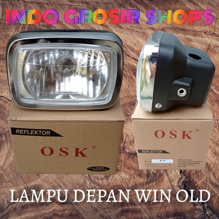 PREMIUM lampu depan Honda win GL 100 GL 125 bisa buat batok daymaker