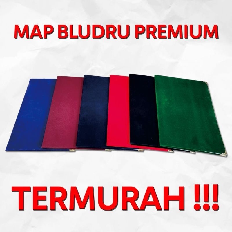 

Ready Stok map beludru f4/ukuran folio dan A4