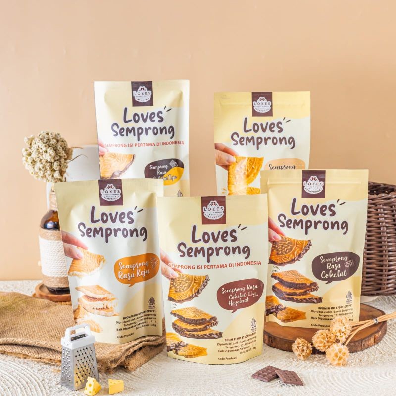 

Sajiandapur Loves Semprong Isi Nutella Renyah Gurih Pouch