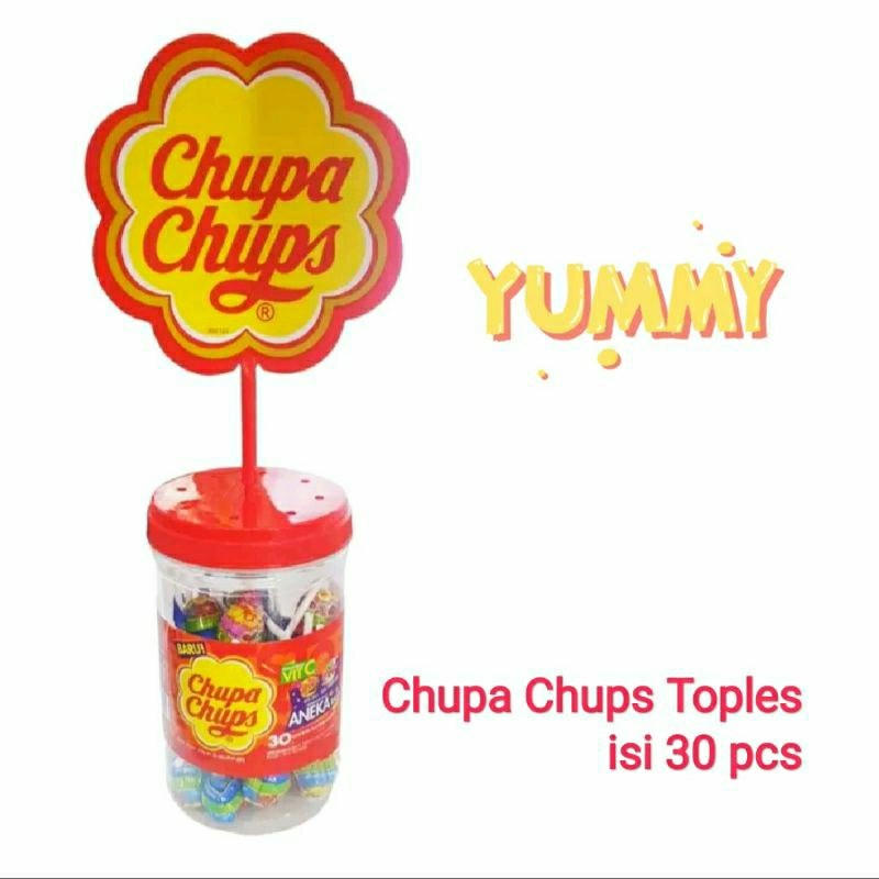 

Sajiandapur Chupa Chups Lollipop Toples Isi 30 Pcs