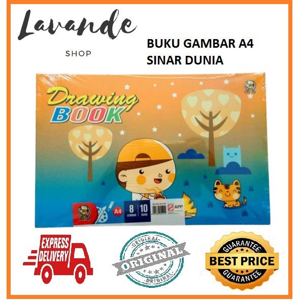 

BUKU GAMBAR A4 DODO/ BUKU GAMBAR SINAR DUNIA A4 / BUKU GAMBAR A4 POLOS ISI 10 BUKU