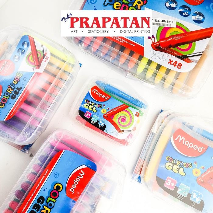 

Maped Gel Crayon Colorpeps 6/10 Color