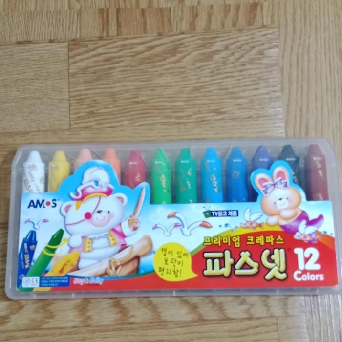

TERBARU! ORI KOREA Crayon 12 Warna Amos READY STOCK