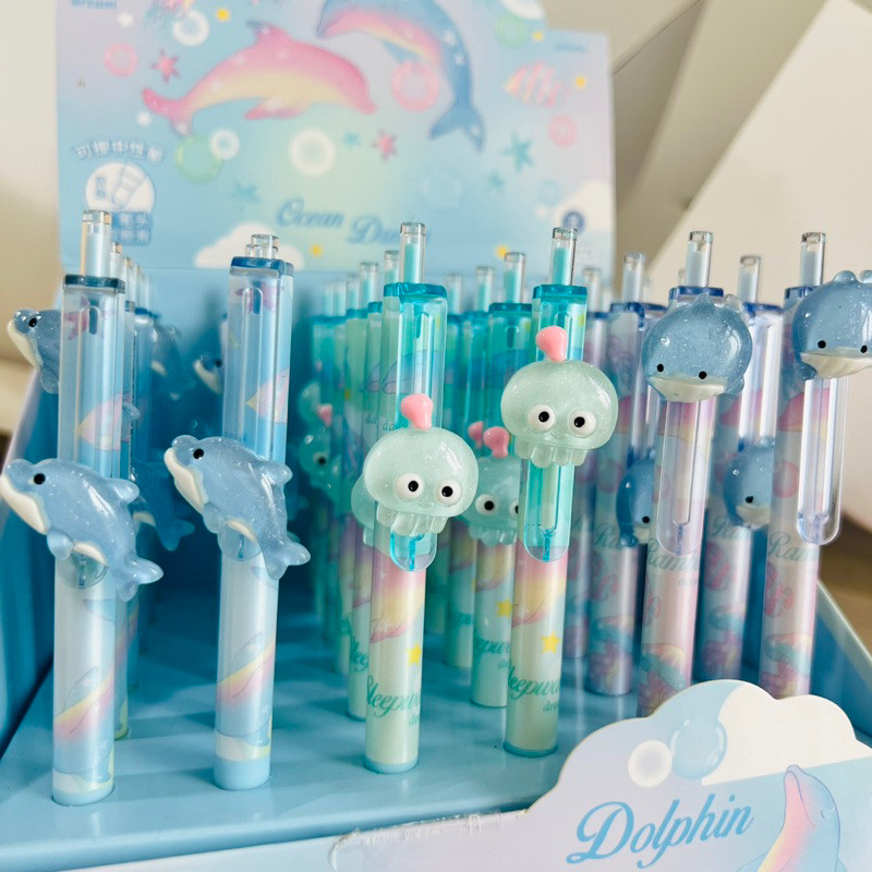 

UM1 Pulpen Pena Mechi Land Sanrio, Pokemon Chikawa,Sea Animal