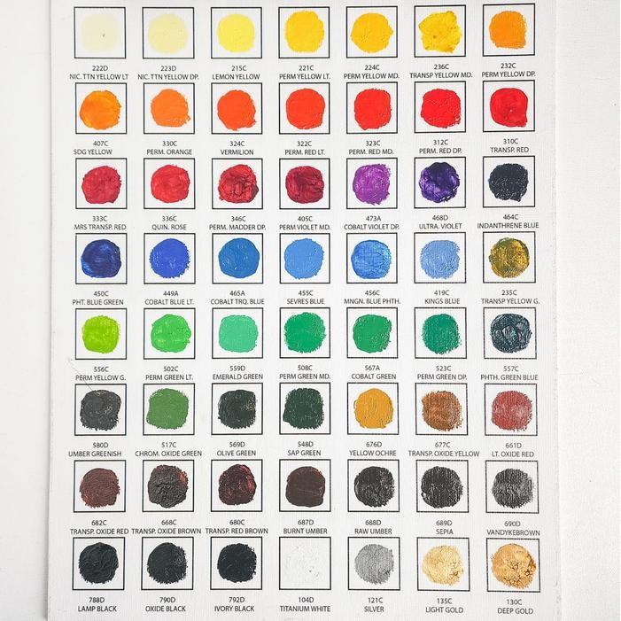 

TERLARIS Maries Museum Oil Color 40ml Cat Minyak