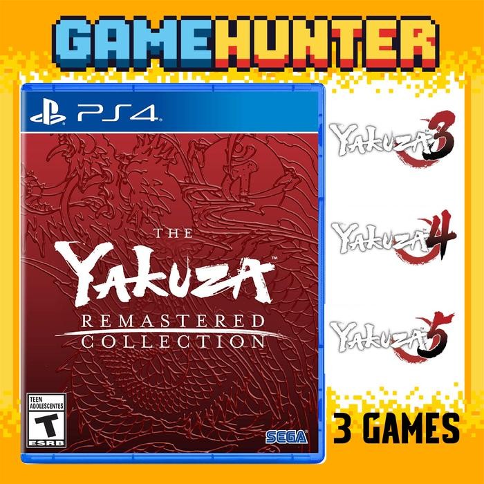 HOT SALE PS4 Yakuza Remastered Collection