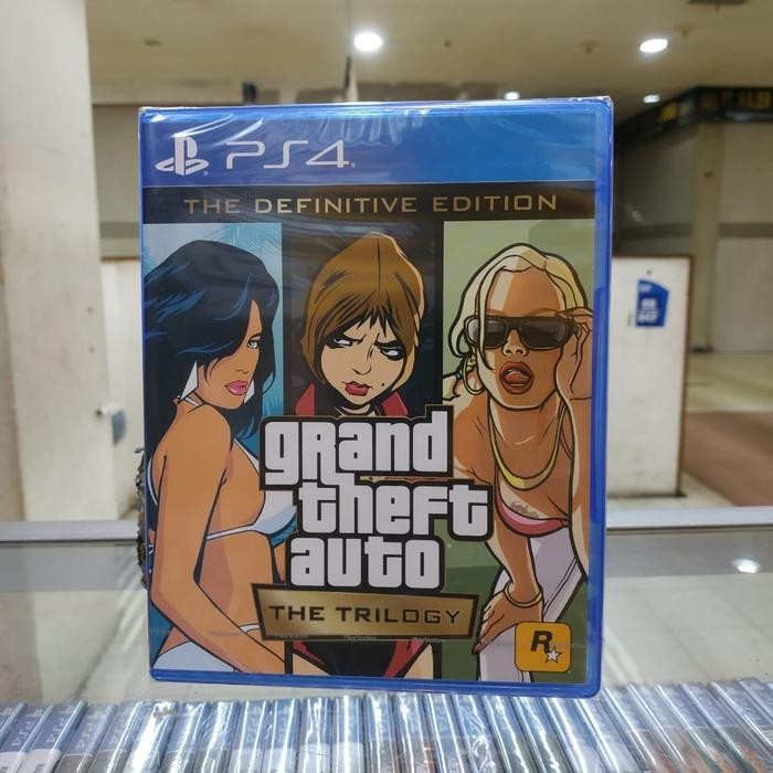 Ps4 Grand Theft Auto GTA Trilogy PS4 The Definitive Edition / Gta Ps4