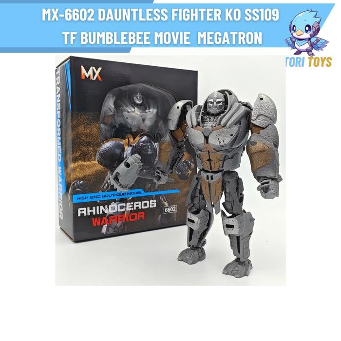 TERBARU MX 6602 Rhinoceros Warrior Rhinox Mainan Robot Badak TF Rise Of The Beast