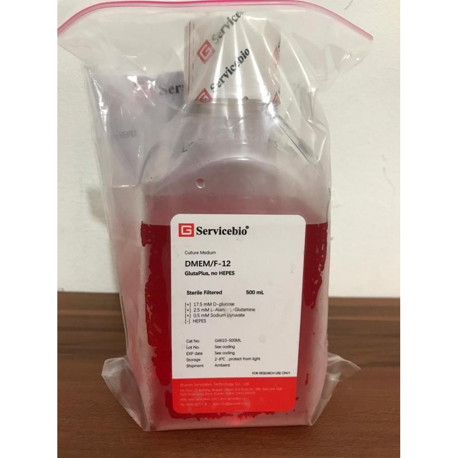 

TERLARIS DMEM/F-12,GlutaPlus,no HEPES 500ml