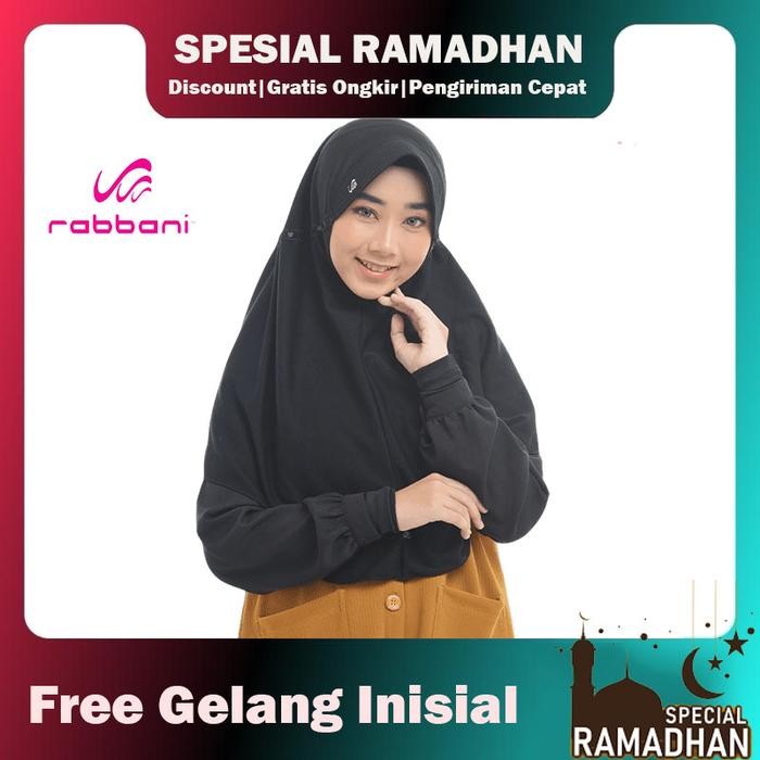 Lamia- Rabbani Kerudung Innova NK (Pita Diluar) Kerudung Sekolah Instan Jilbab Nyaman