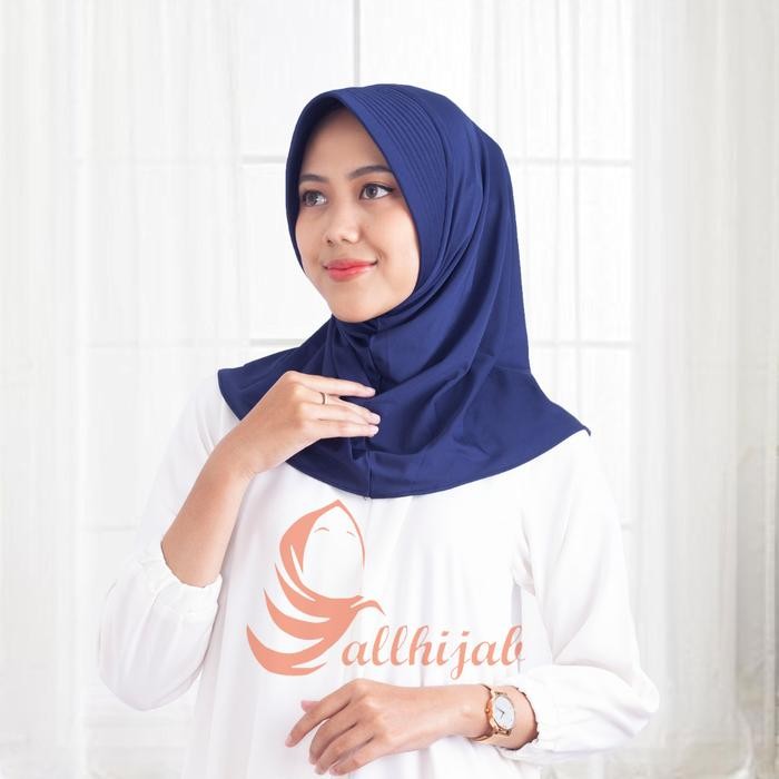Lamia- ORLANS - Hijab Instan Bergo Hamidah Variasi Muslim Pendek Kerudung Wanita Santai Sporty