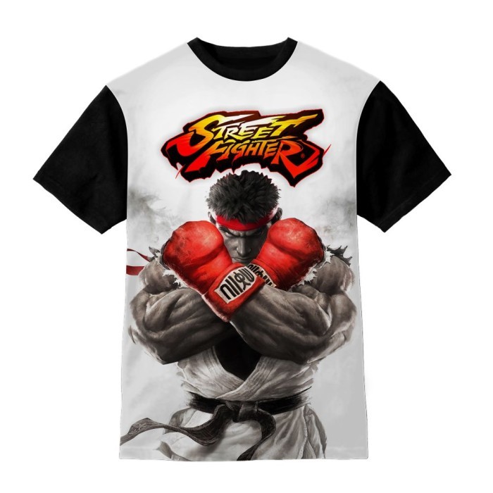 Promo Baju Kaos Anak Street Fighter Five Boxing - Harder