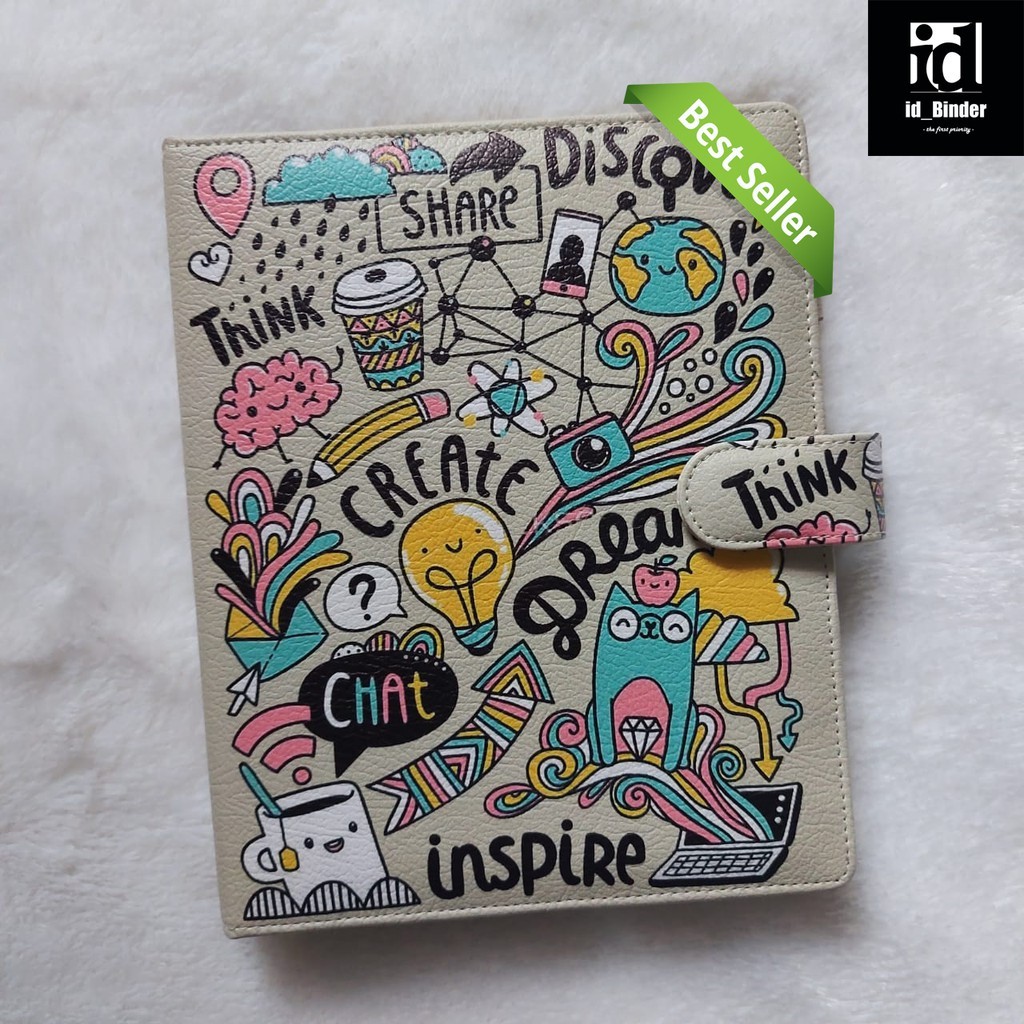 

BINDER PRINTING MOTIP CREATE DREAM A5/20RING DAN B5/26RING