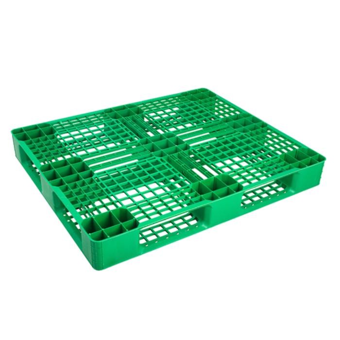 

TERLARIS Green Leaf 2631 Pallet Dual 120x100x14 cm Palet Plastik Tatakan Gudang
