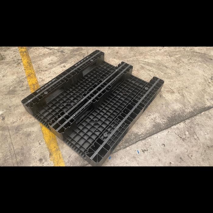 

TERLARIS PALLET PLASTIK FLAT BARU 120x100x16cm PLASTIK RATA NEW TEBAL TATAKAN BARANG DI GUDANG