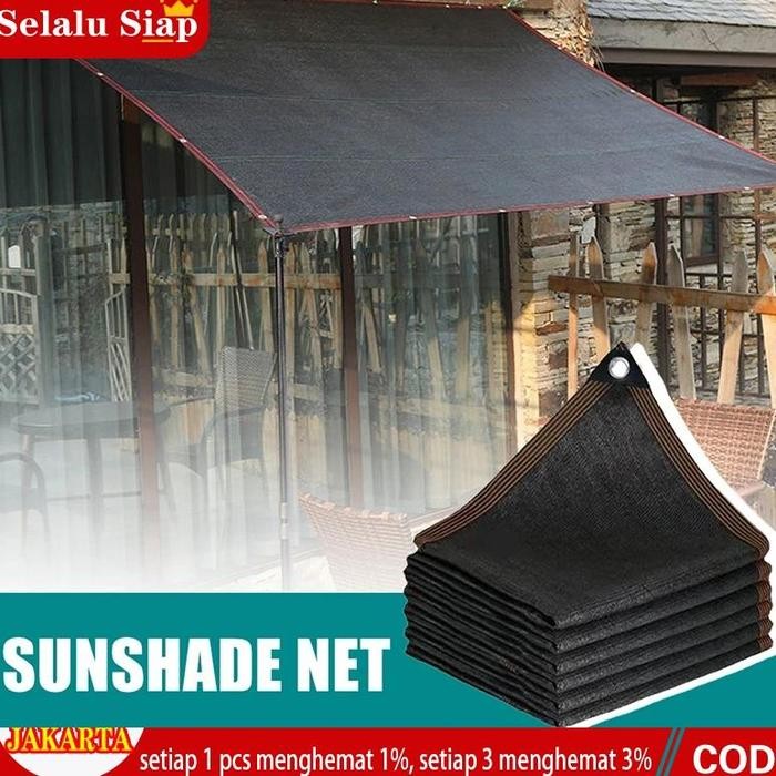 PARANET 95% Jaring kerai taman luar ruangan, kerai teras, jaring kerai