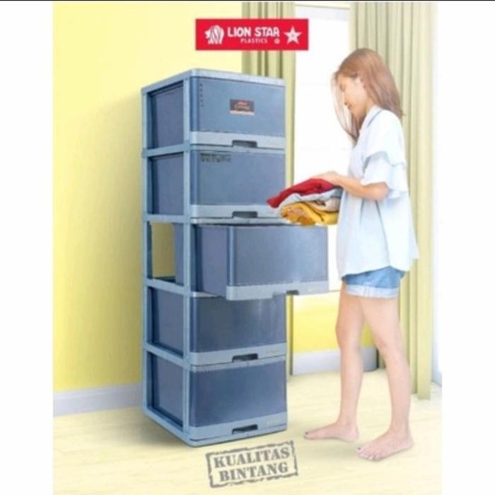 LEMARI PLASTIK LACI PLASTIK EXCEL L5 LION STAR LACI PLASTIK LION STAR