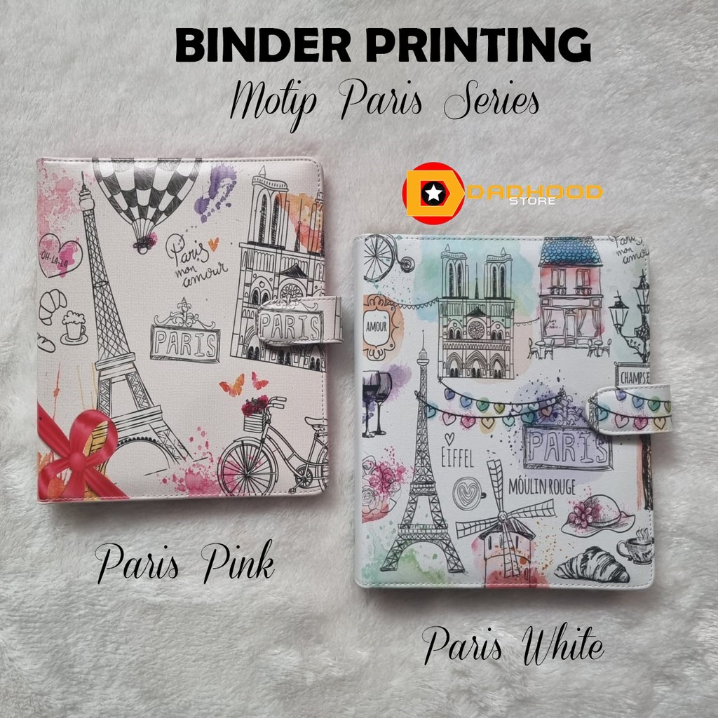 

BINDER PRINTING MOTIP PARIS SERIES A5 & B5