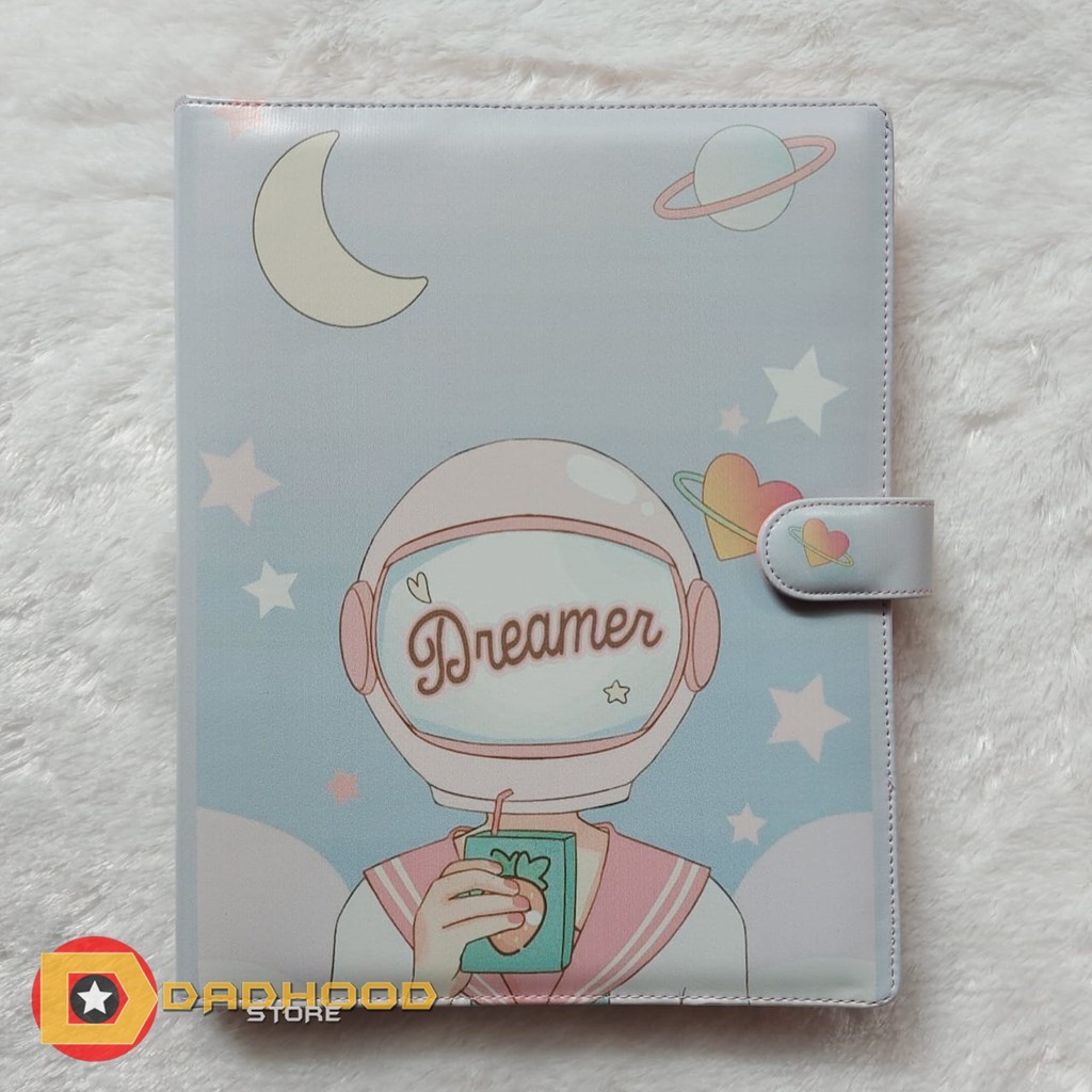 

BINDER PRINTING MOTIP DREAMERS A5 DAN B5
