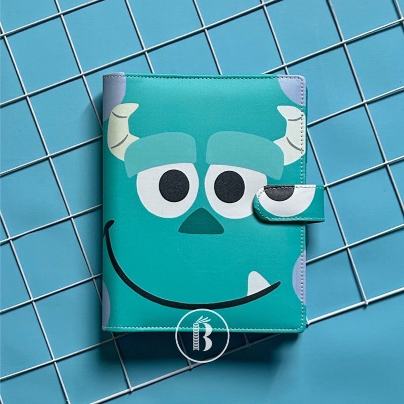 

Bindermu READY Binder Motif Sullivan Monster Inc Printing Kulit Multiring 20ring A5 26ring B5