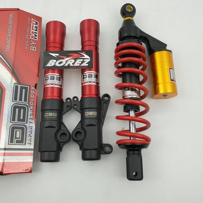 PAKETAN SHOCK DEPAN DAN BELAKANG HONDA BEAT SCOOPY VARIO 125 150